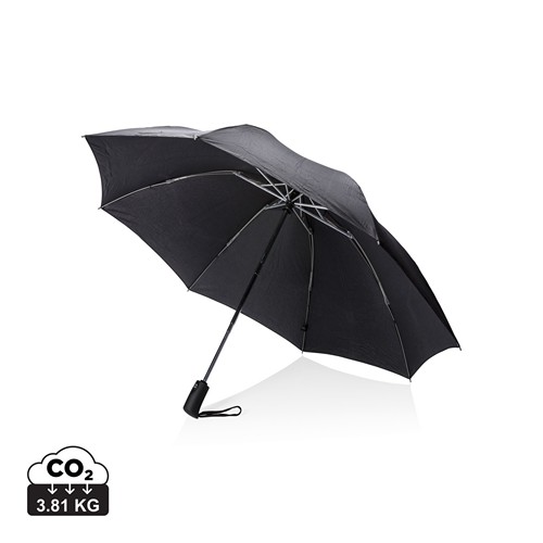 Swiss Peak AWARE™ 23" faltbarer umgekehrter Regenschirm Swiss Peak AWARE™ 23" faltbarer umgekehrter Regenschirm