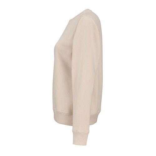 Sudadera de cuello redondo para mujer Waikiki. Algodón orgánico y rPET. 300g/m²