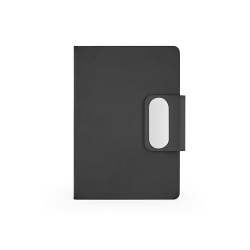 GARRETT. Set bestaande uit 1 balpen en 1 notitieblok, gemaakt van PU en roestvrij staal GARRETT. Set bestaande uit 1 balpen en 1 notitieblok, gemaakt van PU en roestvrij staal