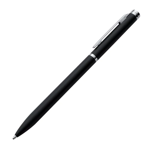 Elégant stylo bille twist slim chromé