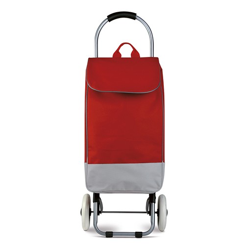 600D POLYESTER AND METAL SHOPPING BAG WITH WHEELS 600D POLYESTER AND METAL SHOPPING BAG WITH WHEELS
