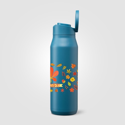 Majesty Stainless Steel Selfie Stand Bottle - 750 ml