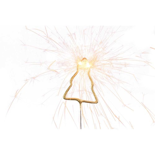 Wondercandle mini with Wondercard - tree, gold Wondercandle mini with Wondercard - tree, gold