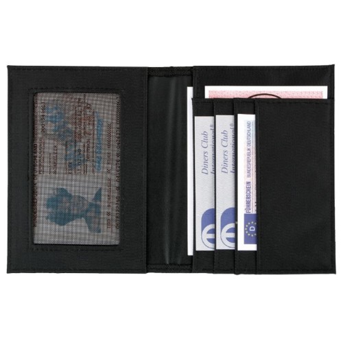 CreativDesign® ID card holder "ColourLane" black/black