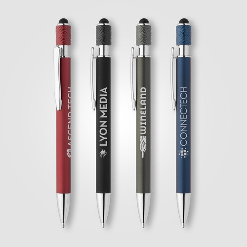 Wave Aluminium Spinner Stylus Pen Wave Aluminium Spinner Stylus Pen