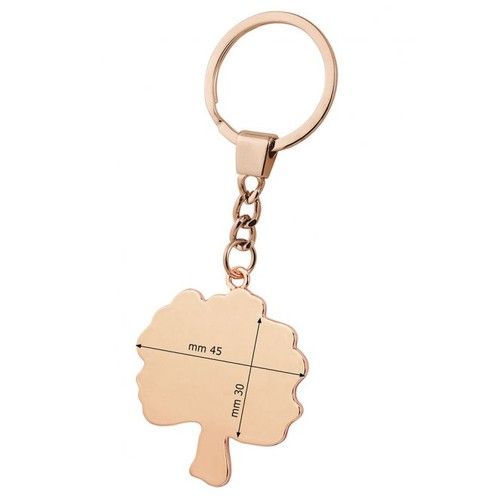 PINK WAIST TREE KEY RING PINK WAIST TREE KEY RING