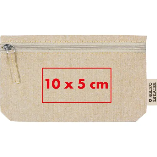 Cotton bag with zip fastener Cotton bag with zip fastener