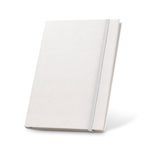 MILKY. A5 notepad made from recycled milk cartons with lined pages
