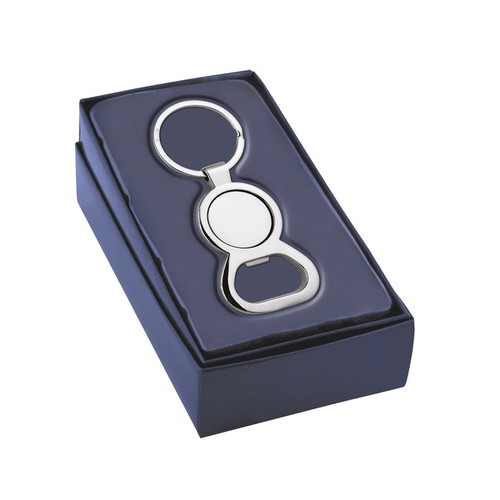 KEY CHAIN BOTTLE OPENER WITH COIN
