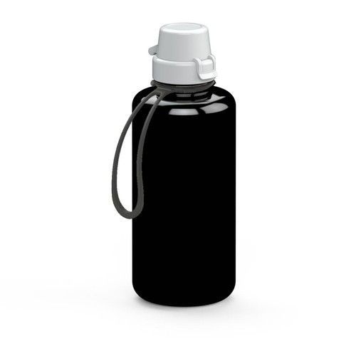 Gourde "School" transparente incl. attache, 1,0 l Gourde "School" transparente incl. attache, 1,0 l