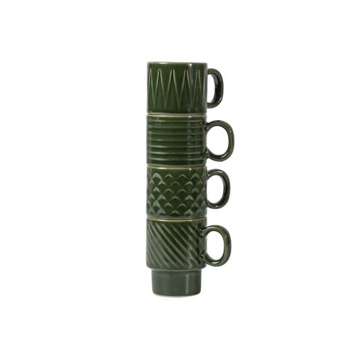 Sagaform Coffee & More Espresso Mug 4-pcs 100ml