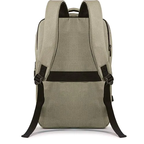 300D RPET LAPTOP BACKPACK WITH USB OUTPUT 300D RPET LAPTOP BACKPACK WITH USB OUTPUT