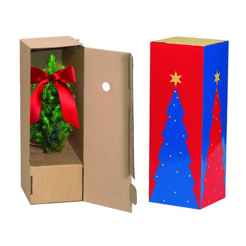 Fourreau pour emballage individuel pour petits sapins