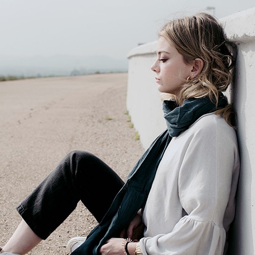 Classic cotton scarf Grignetta