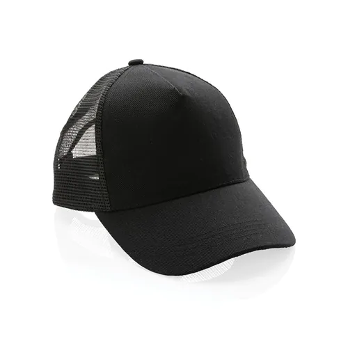 Casquette filet 5 panneaux coton recyclé Impact AWARE™ Casquette filet 5 panneaux coton recyclé Impact AWARE™