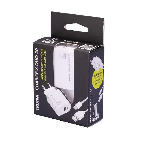 Charge-X Duo 20W TROIKA CHARGE-X DUO 20