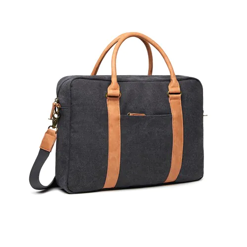 VINGA Bosler RCS recycled canvas computer bag VINGA Bosler RCS recycled canvas computer bag