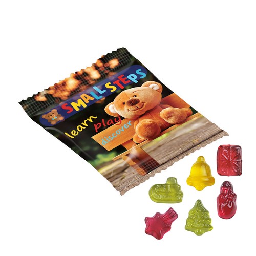 Vruchtengummies in 35 standaard vormen