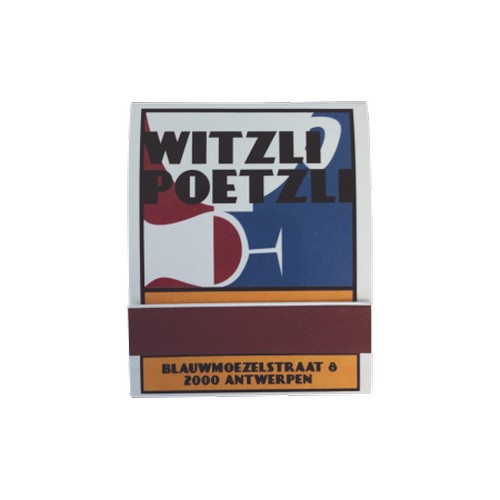 Match-book with 20 large matches Match-book with 20 large matches