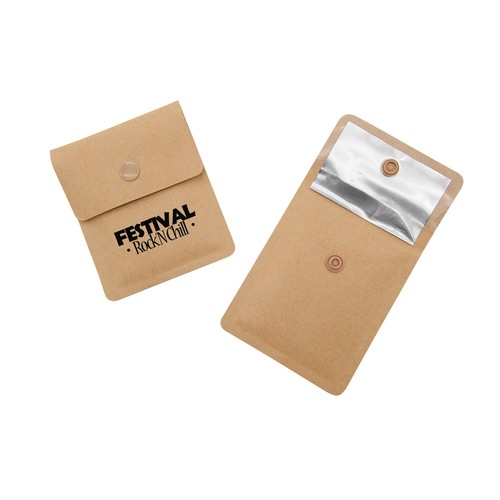 Pocket ashtray "KRAFTPAPER"