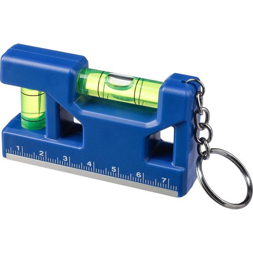 Recycled ABS spirit level keychain Indira