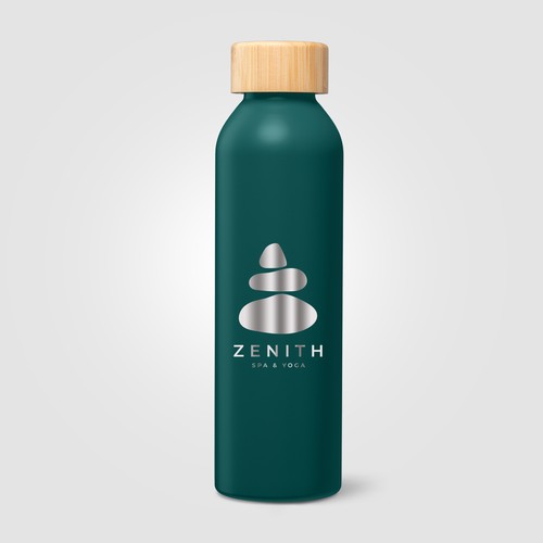 Gourde Eden en aluminium avec couvercle en bambou – 590 ml