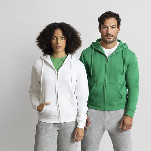 Felpa con Cappuccio Adulto + Zip Walder Felpa con Cappuccio Adulto + Zip Walder