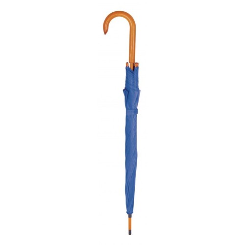 UMBRELLA BLUE WOODEN HANDLE d=105 cm