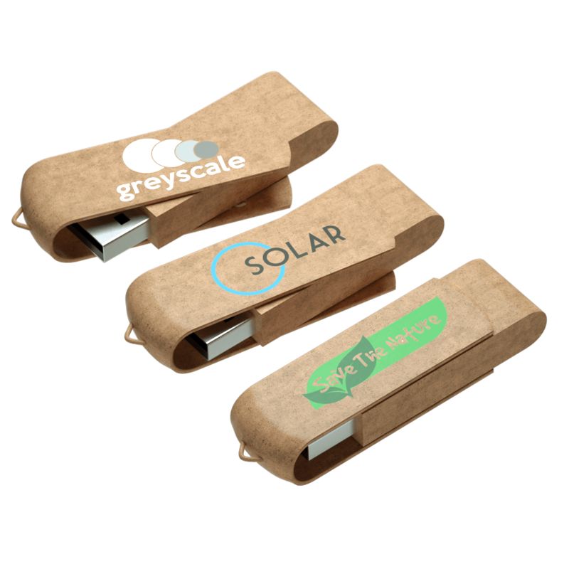Clé USB en matière plastique caoutchouté Twister Reloaded