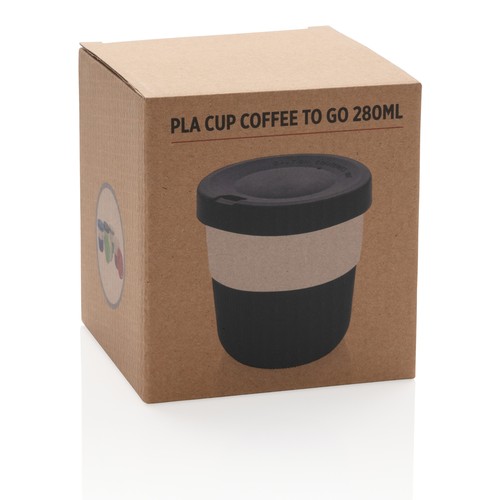 Tazza coffee to go 280ml in PLA Tazza coffee to go 280ml in PLA