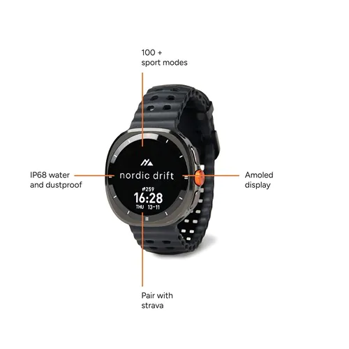 Nordic Drift Titan High-performance horloge Nordic Drift Titan High-performance horloge