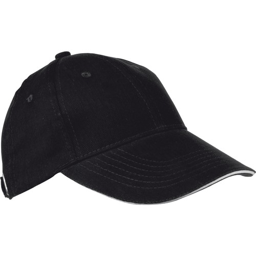 6-panel sandwich katoenen baseballcap