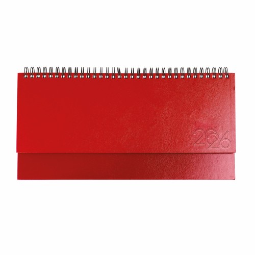 Agenda de bureau hebdomadaire 2026 avec couverture en carton laminé Agenda de bureau hebdomadaire 2026 avec couverture en carton laminé