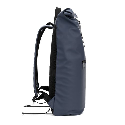 PORTLAND. Sac à dos à enroulement en PU avec poche pour ordinateur portable 16 pouces PORTLAND. Sac à dos à enroulement en PU avec poche pour ordinateur portable 16 pouces