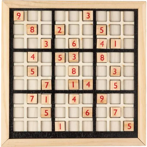 Wooden sudoku game Christa Wooden sudoku game Christa