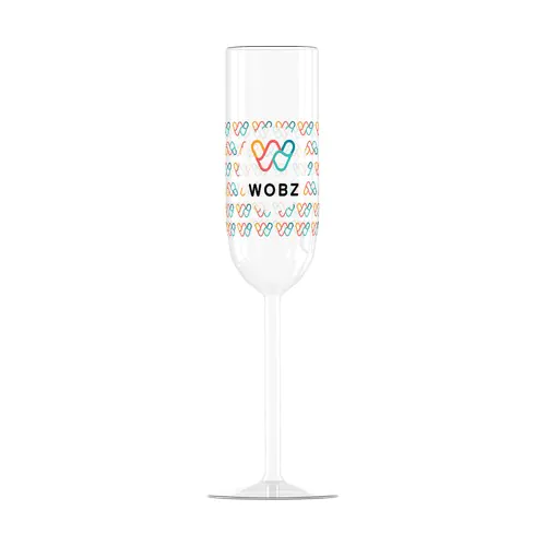 Personalised champagne flute 22cl - Digital printing Personalised champagne flute 22cl - Digital printing