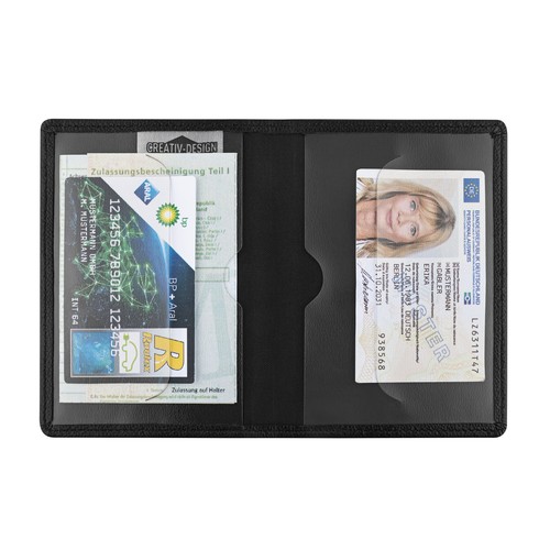 Blackmaxx® "GoMobility+" imitation leather driver's license pouch Blackmaxx® "GoMobility+" imitation leather driver's license pouch