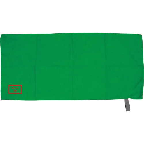 Handdoek van microvezel met elastiek
