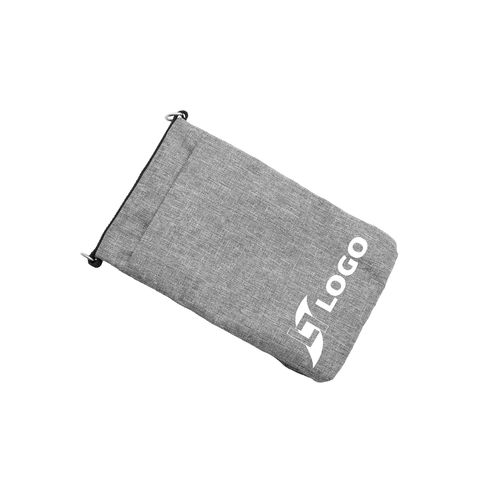 Pouch 'Toledo', RPET heather grey Pouch 'Toledo', RPET heather grey