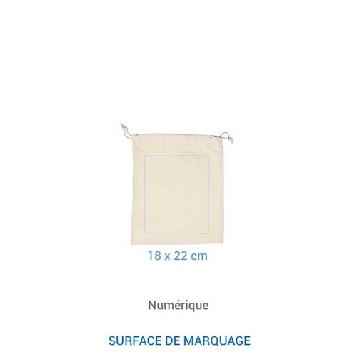 Pochon coton BIO FIDJI M 155 Pochon coton BIO FIDJI M 155