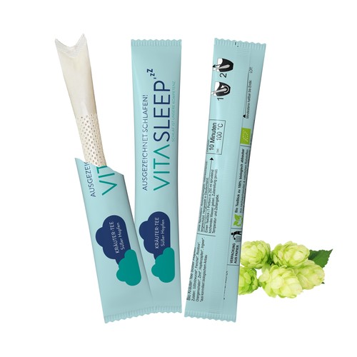 Organic TeaStick - Herbs Sweet Hops - Individ. Design