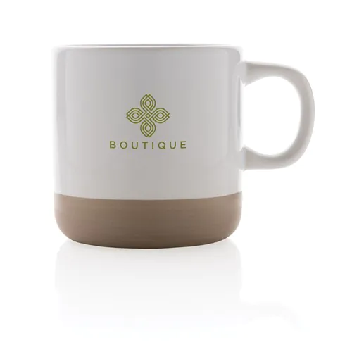 Taza de cerámica esmaltada 360ml. Taza de cerámica esmaltada 360ml.
