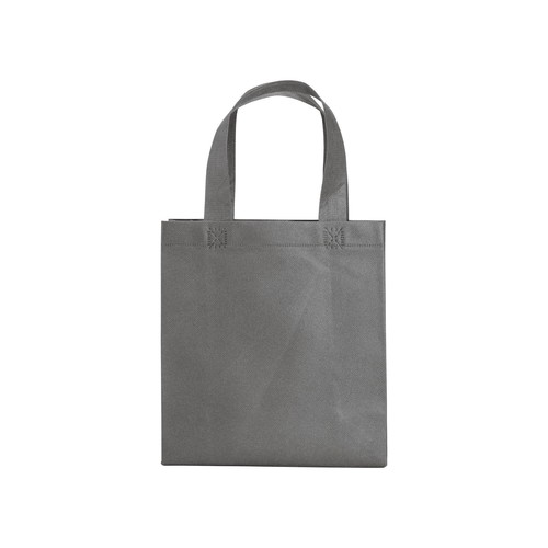 80 g/m2 non-woven fabric mini shopping bag with gusset and short handles 80 g/m2 non-woven fabric mini shopping bag with gusset and short handles