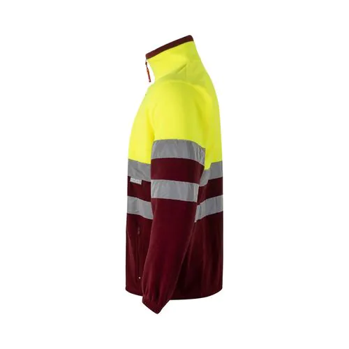 VL EROS. Veste polaire bicolore (280g/m²), en polyester (100%)