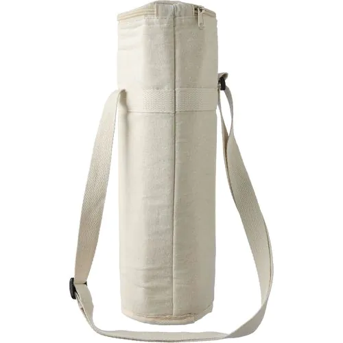 Recycled cotton (270 gsm) bottle cooler bag Eugene