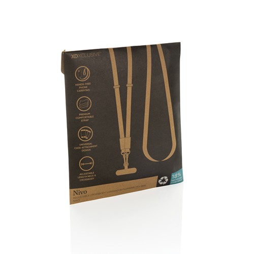 Lanière en PET recyclé RCS Nivo