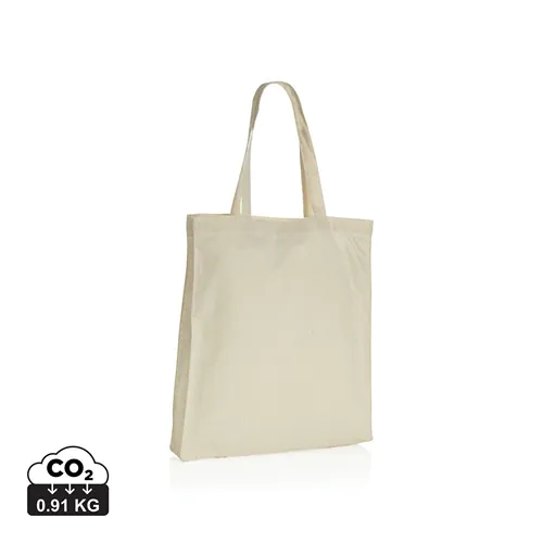 Impact AWARE™ gerecycled katoenen draagtas met bodem 145gsm Impact AWARE™ gerecycled katoenen draagtas met bodem 145gsm