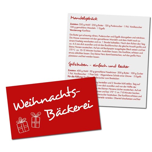 Bakset met hart - met digitaaldruk