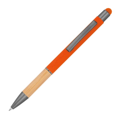 Ball pen with bamboo grip zone Ball pen with bamboo grip zone