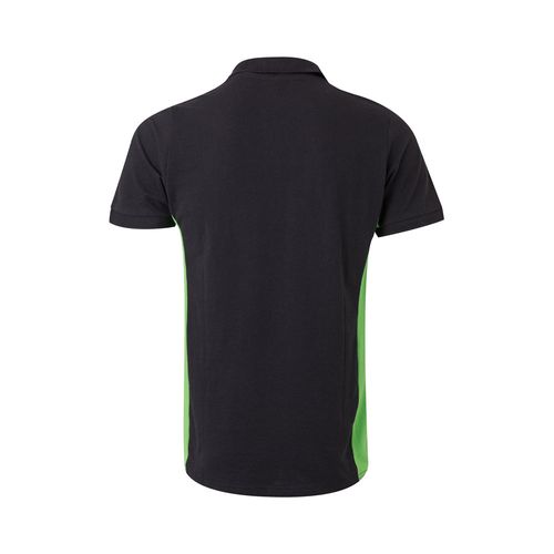 VL SUPAY. Polo piqué bicolore (180g/m²), manches courtes, en coton (60%) et polyester (40%)
